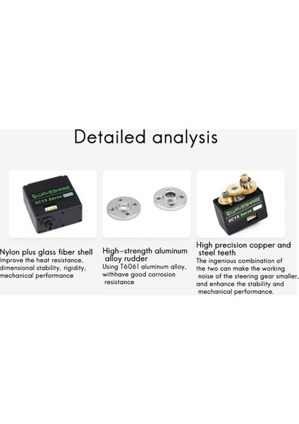 Waveshare SC15 Servo 17KG cm Yüksek Tork Programlanabilir Seri Bus Servo Yüksek Hassasiyetli Metal Dişli 180 ° Dönme Açısı Servo (Yurt Dışından) indirimleri
