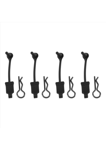 4pcs Kauçuk Gövde Klipsi Tutucu Kabuğu Sabit Toka Kilidi AR390178 1/7 1/8 Arrma Mojave Sınırsız Typhon Kraton Rc Araba (Yurt Dışından) modelleri