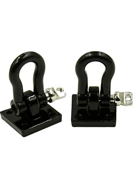 8pcs Römork Çekme Tokası Çekme Kancaları 1/10 Rc Araba Kamyonu Tırmanma Arabası (Siyah) Için Metal Tırmanma Römork Prangaları (Yurt Dışından) fiyatları