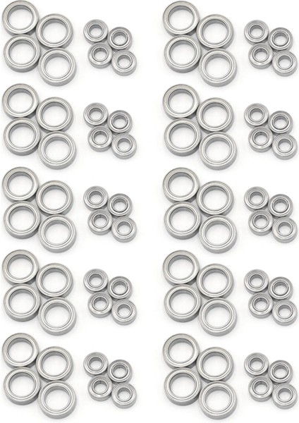 80PCS Bilyalı Rulmanlar 4X8X3MM Hsp Hımoto E18 Wltoys 1/18 Rc Araba Yedek Parçaları A949 A959 A969 A979 A959-B (Yurt Dışından)