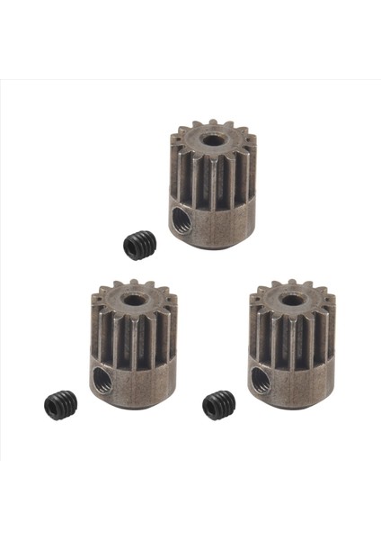 3pcs Metal Motor Dişli Pinyon Dişli Haıboxtıng Hbx 16889 16889A 16890 16890A SG1601 SG1602 Rc Araba Yedek Parçaları (Yurt Dışından) fiyatları