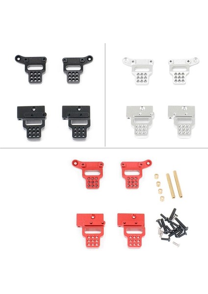 Traxxas Için 1/18 Trx-4m Land Rover Defender Ford Liema Şok Emici Destek Çerçevesi Yükseltme Aksesuarları TRX4M Kırmızı (Yurt Dışından) fırsatları