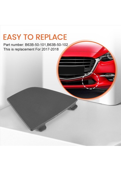 Mazda 3 2017-2018 Için Ön Alt Tampon Çekme Kancası Göz Kapağı (Yurt Dışından) modelleri