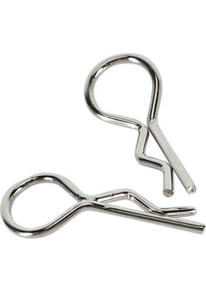 100PCS Paslanmaz Çelik Gövde Klipsleri Kabuk Kapak Pimi 1/10 Rc Araba Uzaktan Kumanda Oyuncakları Için Hsp Redcat Yedek Parçaları Aşmak (Yurt Dışından) fırsatları