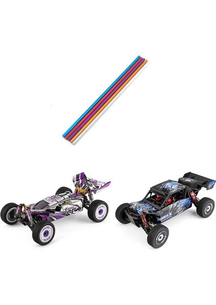 2x Metal Merkezi Sürücü Şaft Yükseltme Aksesuarları Wltoys 124019 124018 1/12 Rc Araba Yedek Parçaları Mor (Yurt Dışından) fırsatları