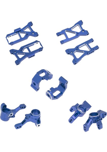 10PCS Metal Yükseltme Parçaları Kiti Süspansiyon Kolları Traxxas 4-Tec 2 0 3 0 4tek 2 0 Vxl 1/10 Rc Yol Otomobil A (Yurt Dışından)