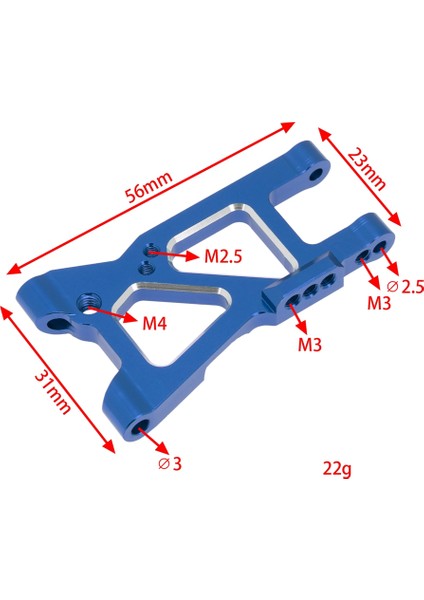 10PCS Metal Yükseltme Parçaları Kiti Süspansiyon Kolları Traxxas 4-Tec 2 0 3 0 4tek 2 0 Vxl 1/10 Rc Yol Otomobil A (Yurt Dışından) fırsatları