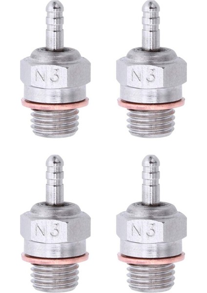 4 Pcs Glow Fişleri Sıcak Spark Vertex Sh Motor Parçaları Nitro Kamyon Için Aksesuarlar Os Os Rc Car Hsp 70117 N3 (Yurt Dışından)