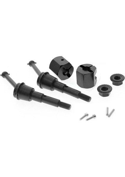 4 Pcs Metal Şaftı Cvd ve Tamiya Için Adaptör Somun Seti Sw-01 SW01 1/24 4WD Canavar Kamyon Rc Araç Yükseltme Parçaları 2 (Yurt Dışından) modelleri