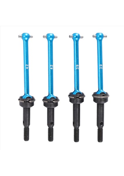 4pcs Ön ve Arka Şaft Cvd 54515 54516 42MM 39MM Tamiya Xv-01 Tc-01 XV01 TC01 1/10 Rc Araba Yükseltmeleri Parçaları Parçalar (Yurt Dışından)