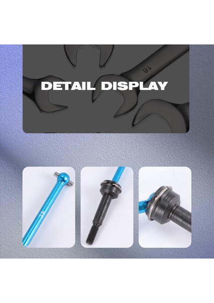 4pcs Ön ve Arka Şaft Cvd 54515 54516 42MM 39MM Tamiya Xv-01 Tc-01 XV01 TC01 1/10 Rc Araba Yükseltmeleri Parçaları Parçalar (Yurt Dışından) indirimleri