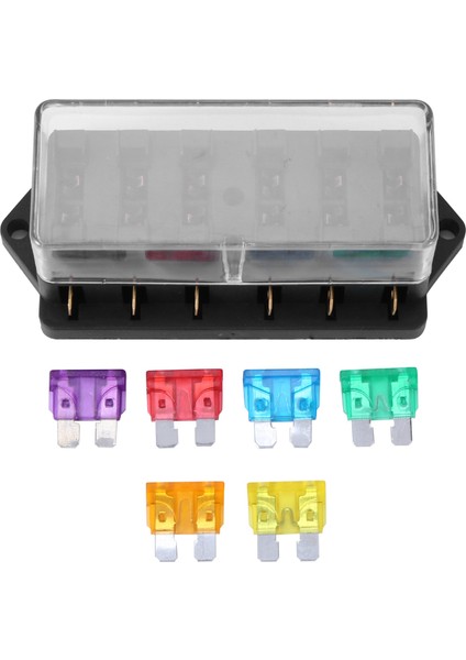 Yollu Sigorta Tutucu Kutusu Araç Devre Bıçağı Sigorta Kutusu (Yurt Dışından)