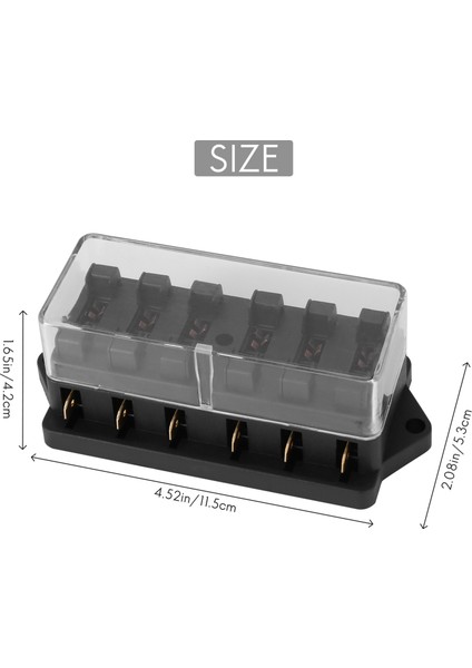 Yollu Sigorta Tutucu Kutusu Araç Devre Bıçağı Sigorta Kutusu (Yurt Dışından) fırsatları