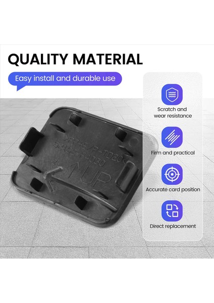 Toyota C-Hr 2016-2021 Için Araç Arka Tampon Çekme Kancası Kapağı (Yurt Dışından) modelleri