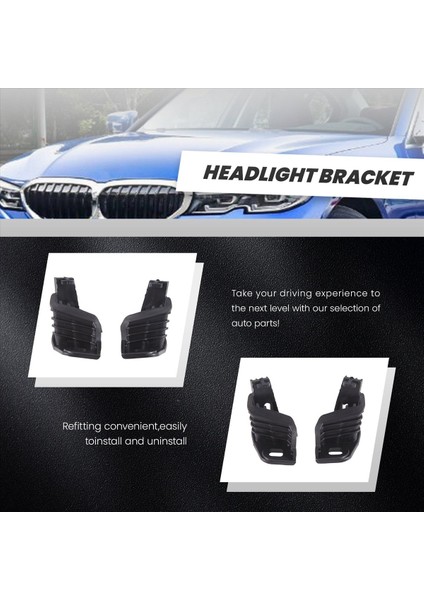 Bmw F30 320I 12-18 Için Sol ve Sağ Far Lambası Braketi Tutucu (Yurt Dışından) indirimleri