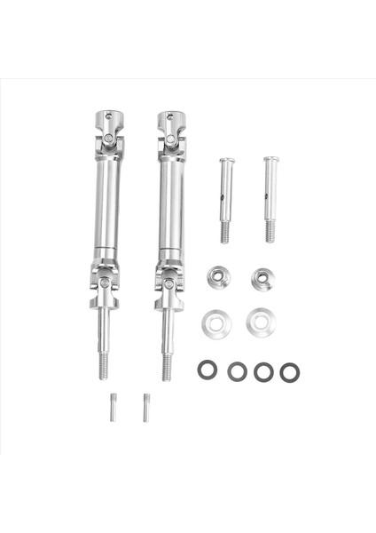 1/10 Traxxas 2WD Slash Slash Slash Pustler F-150 Yükseltme Parçaları Için Paslanmaz Çelik Ön Akslı Mil ve Arka Mili (Yurt Dışından) fiyatları