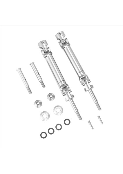 1/10 Traxxas 2WD Slash Slash Slash Pustler F-150 Yükseltme Parçaları Için Paslanmaz Çelik Ön Akslı Mil ve Arka Mili (Yurt Dışından) modelleri