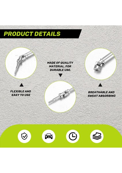 1/10 Traxxas 2WD Slash Slash Slash Pustler F-150 Yükseltme Parçaları Için Paslanmaz Çelik Ön Akslı Mil ve Arka Mili (Yurt Dışından) indirimleri