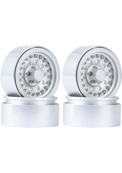 Metal 1 9 Inç Beadlock Tekerlek Jant Tekerlek Göbeği 1/10 Rc Paletli Araba Eksenel SCX10 Traxxas Trx4 RC4WD D90 Redcat Gen8 3 (Yurt Dışından)