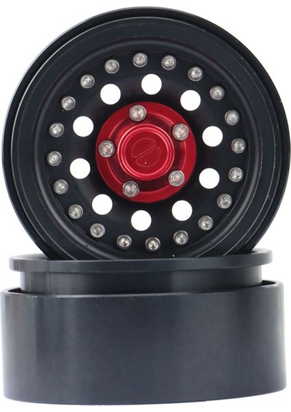 Metal 1 9 Inç Beadlock Tekerlek Jant Tekerlek Göbeği 1/10 Rc Paletli Araba Eksenel SCX10 Traxxas Trx4 RC4WD D90 Redcat Gen8 3 (Yurt Dışından) fiyatları