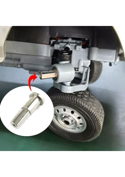 20X 5mm Metal Birleştirici Tekerlek Hub Hub Hex Adaptörü Wpl D12 Için Yükseltme Aksesuarları 1/10 Rc Kamyon Araç Parçaları (Yurt Dışından) fırsatları