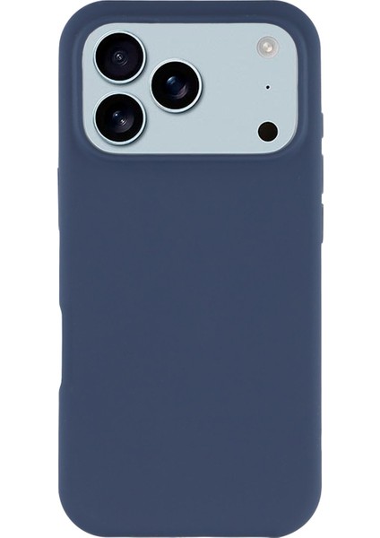 iPhone 17 Pro Için Katı Silikon Darbeye Dayanıklı Telefon Arka Kapağı (Yurt Dışından)