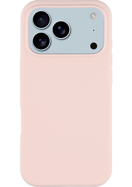 iPhone 17 Pro Için Katı Silikon Darbeye Dayanıklı Telefon Arka Kapağı (Yurt Dışından)