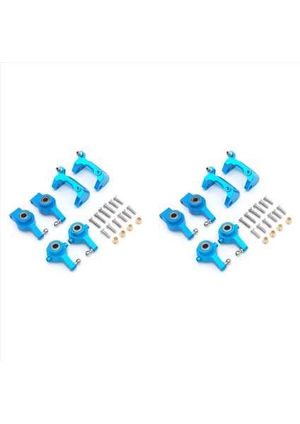 2set Alüminyum Ön Arka Direksiyon Hub Base C Taşıyıcı Knuckle Wltoys A959 A949 A969 A979 K929 1/18 Rc Car (Yurt Dışından)