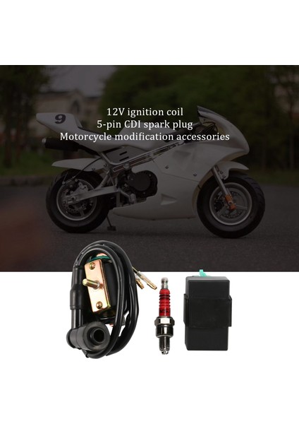 12V Ateşleme Bobini + 5 Pinli Cdı + Fiş Çin Atv Quad 50 70 90 110 cc (Yurt Dışından) fiyatları