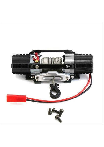 1/8 1/10 Rc Craıl Arak SCX10 Traxxas Trx4 RC4WD D90 Km2 Yükseltme Parçaları Için Çift Motor Metal Simüle Vinç (Yurt Dışından)