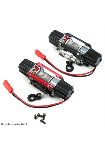 1/8 1/10 Rc Craıl Arak SCX10 Traxxas Trx4 RC4WD D90 Km2 Yükseltme Parçaları Için Çift Motor Metal Simüle Vinç (Yurt Dışından) fiyatları