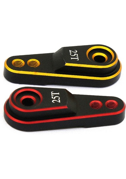 3x Sert Alüminyum Alaşım 25T M3 Direksiyon Bağlantısı Servo Kol Korsası 1/10 Rc Prıgler Traxxas Trx4 Metal Yükseltme Parçaları Altın (Yurt Dışından) fırsatları