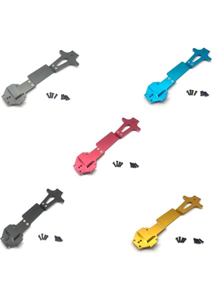 Wltoys Için 2x 144001 Rc Araba Yükseltme Yedek Parçalar Metal Ikinci Kat Panosu 144001-1259 Kırmızı (Yurt Dışından) modelleri