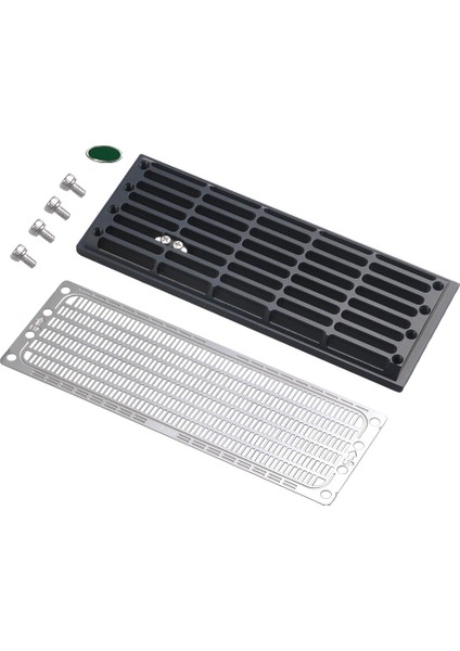 Traxxas Trx-4 Trx4 Defender Için Metal Hava Emme Grille Ön Su Tankı Soğutma Net (Yurt Dışından)