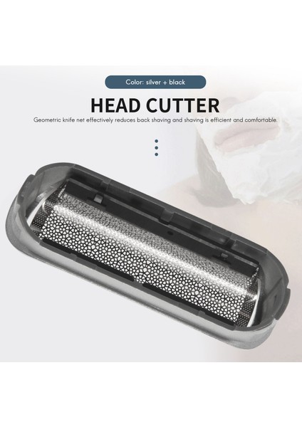 Braun Için 5s Tıraş Makinesi Folyo Kafa Kesici 5s P40 P50 P60 P70 P80 P90 M30 M60 M60S Tıraş Alınan Folyo+Kesici (Yurt Dışından) fiyatları