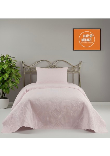 Tek Kişilik 2 Parça Ultrasonik Kapitoneli Yatak Örtüsü