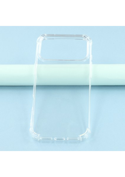 iPhone 17 Pro Için Güçlendirilmiş Dört Köşeli Düşmeye Karşı Şeffaf Tpu Kılıf (Yurt Dışından) fiyatları