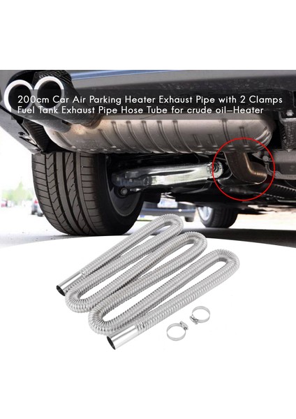 Ham Petrol Isıtıcısı Için Kelepçeli Araç Park Isıtıcısı Egzoz Borusu (Yurt Dışından) fırsatları