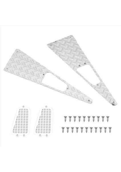 Mn D90 D99S Için MN99S 1/12 Rc Araba Yükseltme Parçaları Metal Metal Ön Anti-Skid Plaka Emme Izgara Aksesuarları (Yurt Dışından) modelleri