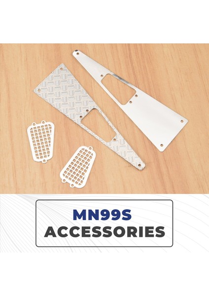 Mn D90 D99S Için MN99S 1/12 Rc Araba Yükseltme Parçaları Metal Metal Ön Anti-Skid Plaka Emme Izgara Aksesuarları (Yurt Dışından) indirimleri