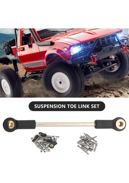 Yükseltme Yedek Parça Metal Süspansiyon Toe Bağlantı Çubuğu Wpl 1/16 C14 C24 Rc Araç Parçaları Için (Yurt Dışından) indirimleri