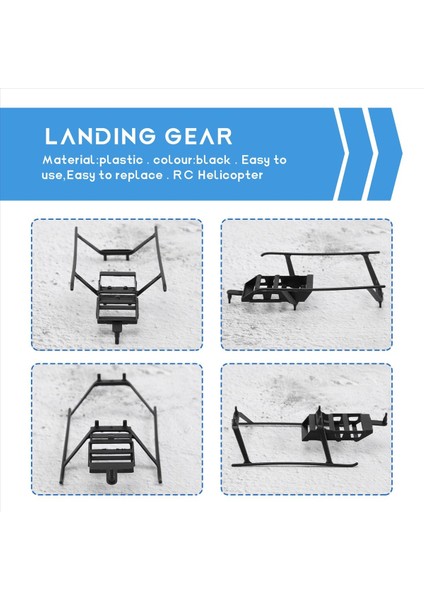 Wltoys Için Landing Dişli Xk K110 K110S V977 Rc Helikopter Yedek Parçalar Yükseltme Aksesuarları (Yurt Dışından) fırsatları