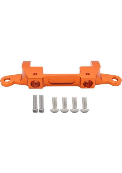 Eksenel 1/6 Scx6 Jeep Uzaktan Kumanda Parçaları Için Metal Yükseltme Modifiye Arka Tampon Braketi Turuncu (Yurt Dışından)
