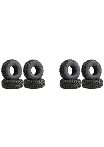 8pcs 105MM 1 9 Kauçuk Lastikler 1/10 Rc Prwler Için Tekerlek Lastikleri Traxxas Trx4 RC4WD D90 Eksenel SCX10 Iı Iıı Redcat Mst (Yurt Dışından)