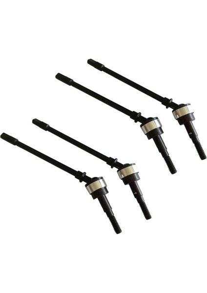 2paır Paslanmaz Çelik Cvd Mil Ön Az Aks Rc Eksenel SCX10 Prwler Rc Car Silver (Yurt Dışından)