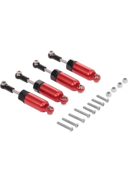 2 Set Rc Araç Yedek Parçaları 1 Set Alaşım Şok Emicisi ve 1 Set Rc Direksiyon Çubuğu Alüminyum Alaşım Direksiyon Bağlantı Çubuğu Seti (Yurt Dışından) modelleri