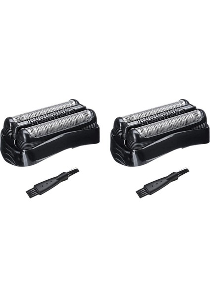 2pcs 21B Yedek Tıraş Makinesi Folyo Kafası Braun 3 Serisi 300S 301S 310S 320S 330S 340S Cruzer Erkekler Elektrikli Tıraş Tıraş Tıraşürağı (Yurt Dışından)