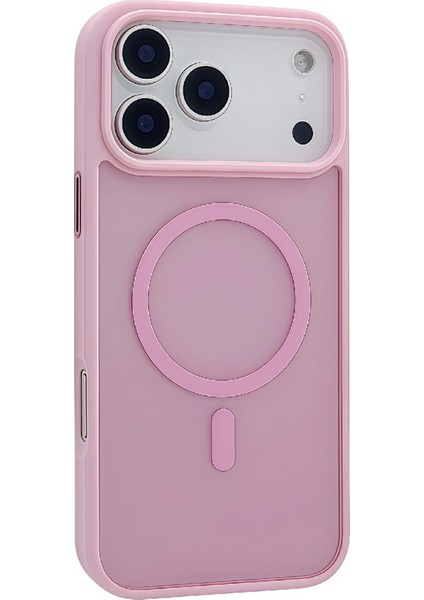 iPhone 17 Pro Manyetik Kılıf Cilt Dokunmatik Tpu Akrilik Telefon Arka Kapağı (Yurt Dışından)