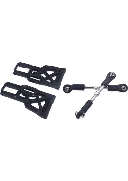 2 Set Rc Araç Parçaları 1 Set 8041 Ön Alt Kol ve 1 Set 8124 Metal 75-85MM Direksiyon Çubuğu (Yurt Dışından)