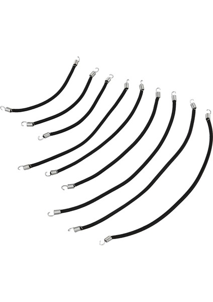 9 Adet Elastik Çatı Rafı Halat Bagaj Kordonları 1/10 Rc Paletli Araba Trx4 Eksenel D90 SCX10 90046 (Yurt Dışından)